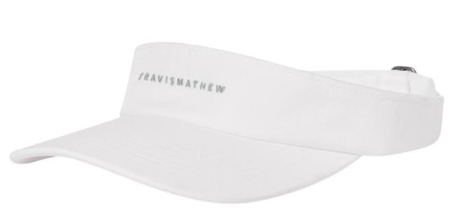 Travis Mathew Timberline Damen Visor, weiss