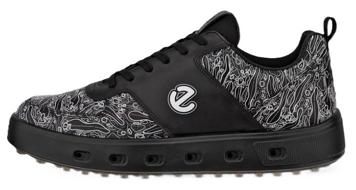 Ecco Street 720 Herren Golfschuhe, schwarz