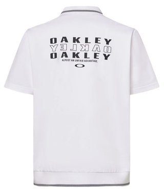 Oakley O-SYNC PACK ABSTRACT HEM Herren Poloshirt, weiss