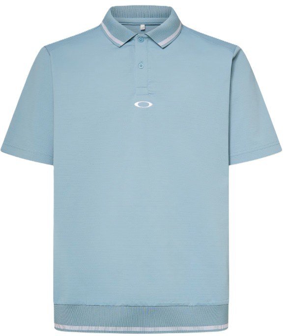 Oakley O-SYNC PACK ABSTRACT HEM Herren Poloshirt, blaues Eis