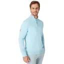Callaway 1/4 Blended Merino Herren Pullover, blau