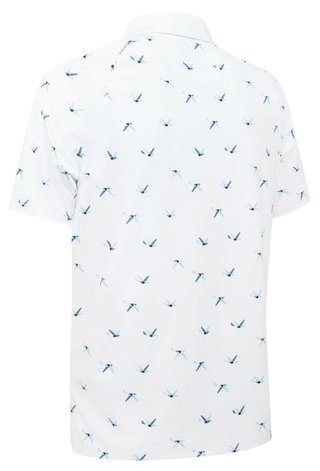 Callaway All Over Birdie Herren Poloshirt, weiss