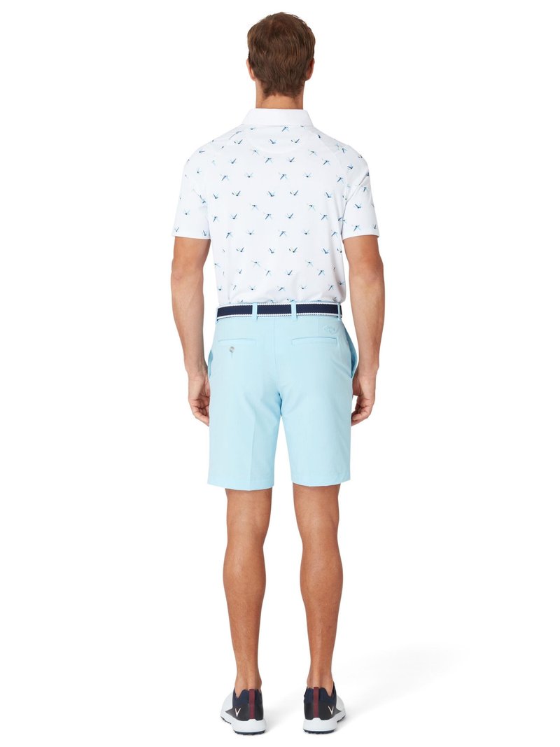Callaway All Over Birdie Herren Poloshirt, weiss