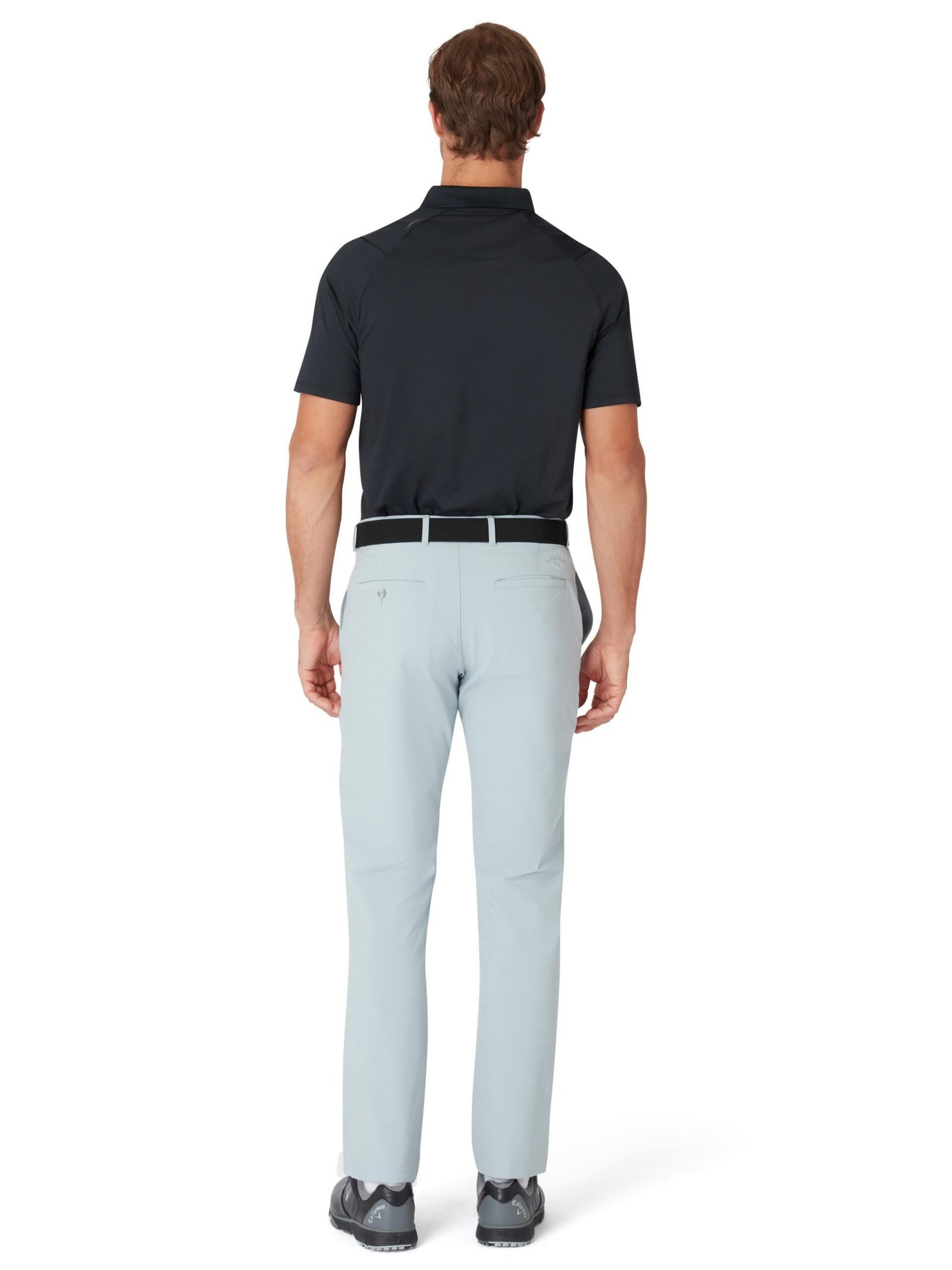 Callaway Optical ‘C’ Herren Poloshirt, caviar