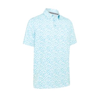 Callaway Kaleidoscope Chev Herren Poloshirt, arctic paradise