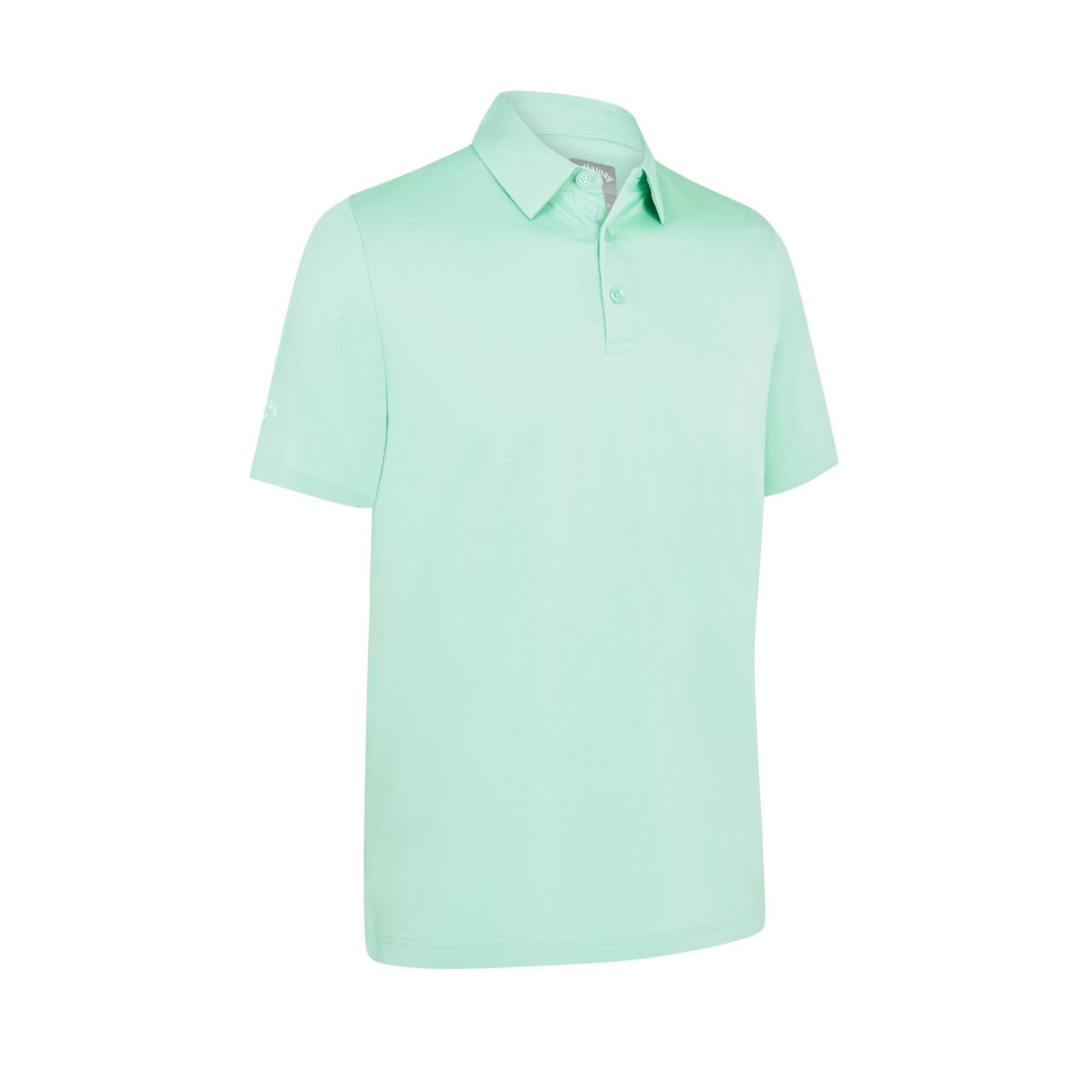 Callaway Swing Tech Solid Herren Poloshirt, neptune green