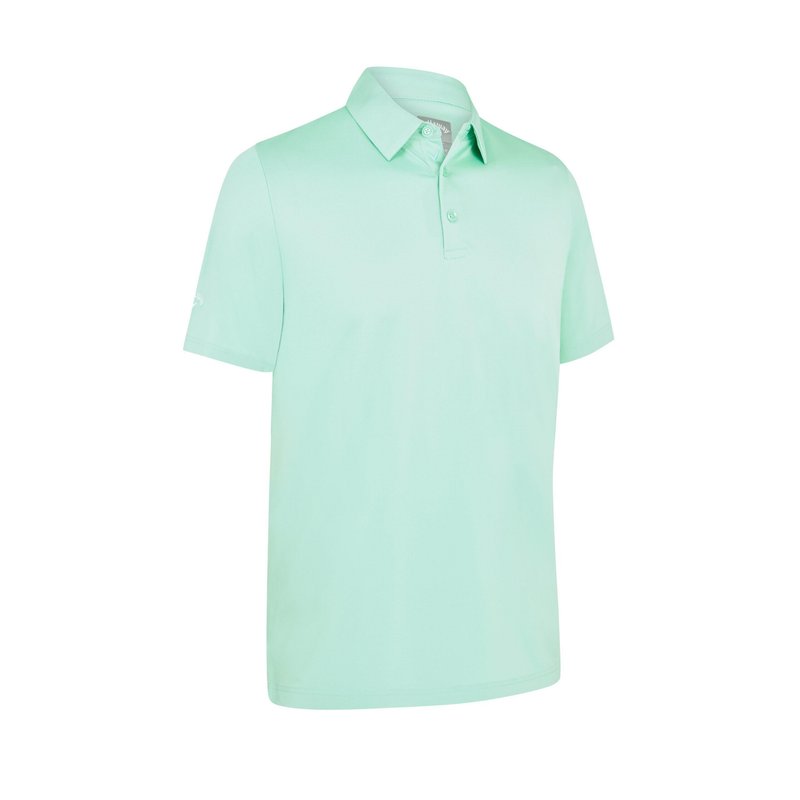 Callaway Swing Tech Solid Herren Poloshirt, neptune green