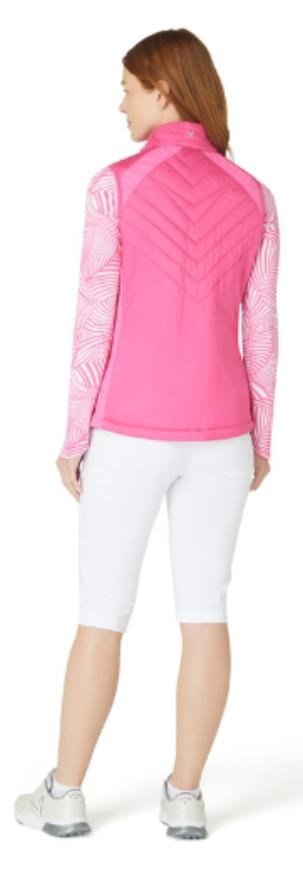 Callaway Chev Primaloft Damen Weste, cheeky pink