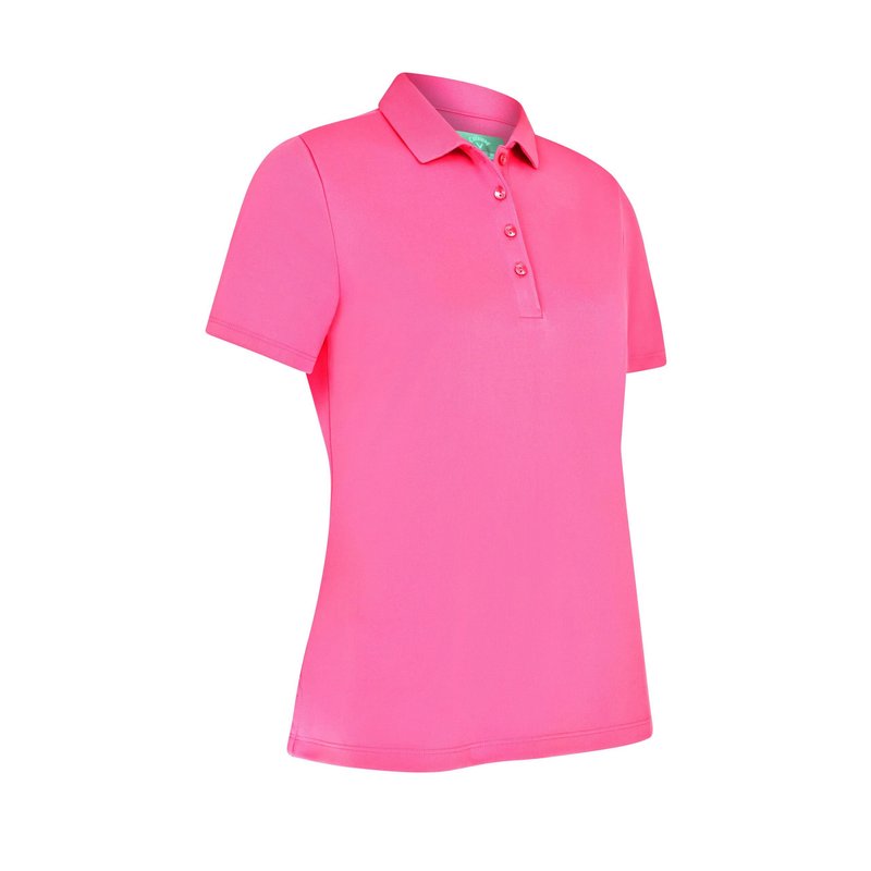 Callaway Tournament Damen Poloshirt, rosa