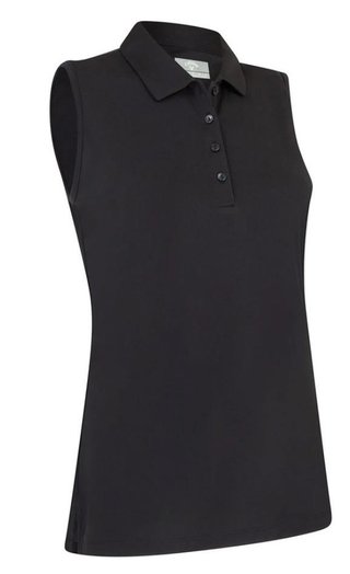 Callaway Tournament Sleeveless Damen Poloshirt, caviar