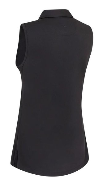 Callaway Tournament Sleeveless Damen Poloshirt, caviar