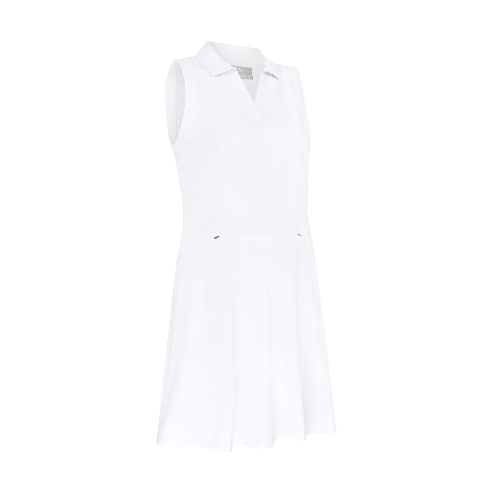 Callaway Flounce Dress with Mesh Golfkleid, weiss