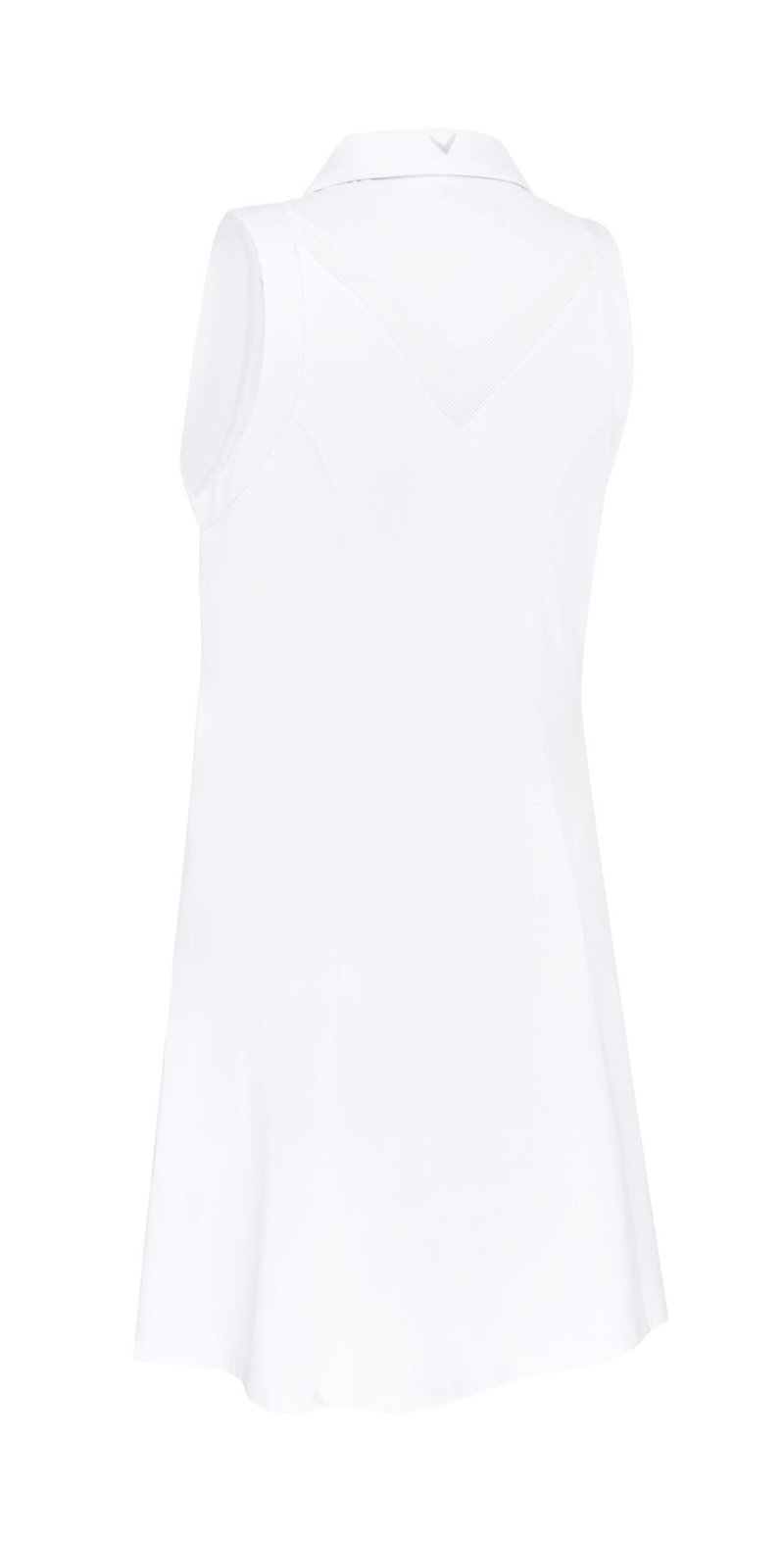 Callaway Flounce Dress with Mesh Golfkleid, weiss