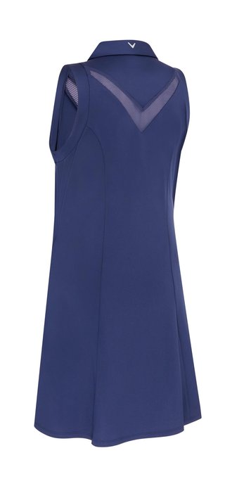 Callaway Flounce Dress with Mesh Golfkleid, dunkelblau