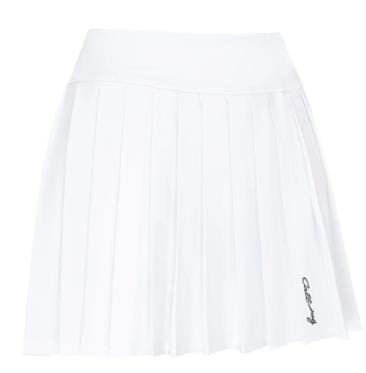 Callaway 16" Pleated Golfrock, weiss