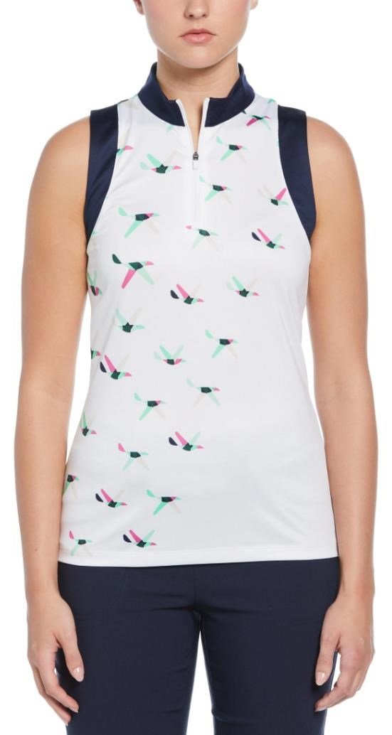 Callaway Engineered Birdie Sleeveless Damen Poloshirt, brilliant white