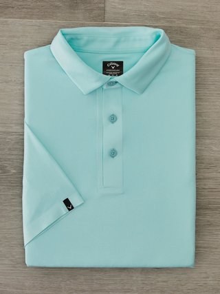 Callaway Premium Jacquard Herren Poloshirt, birds egg green