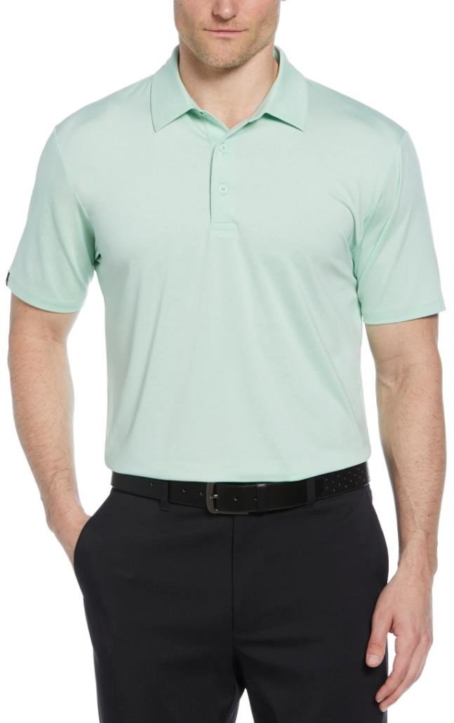 Callaway Premium Heathered Herren Poloshirt, birds egg green heather