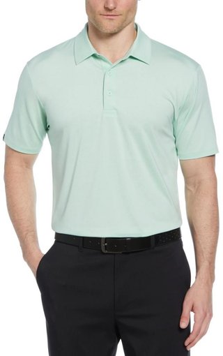 Callaway Premium Heathered Herren Poloshirt, birds egg green heather