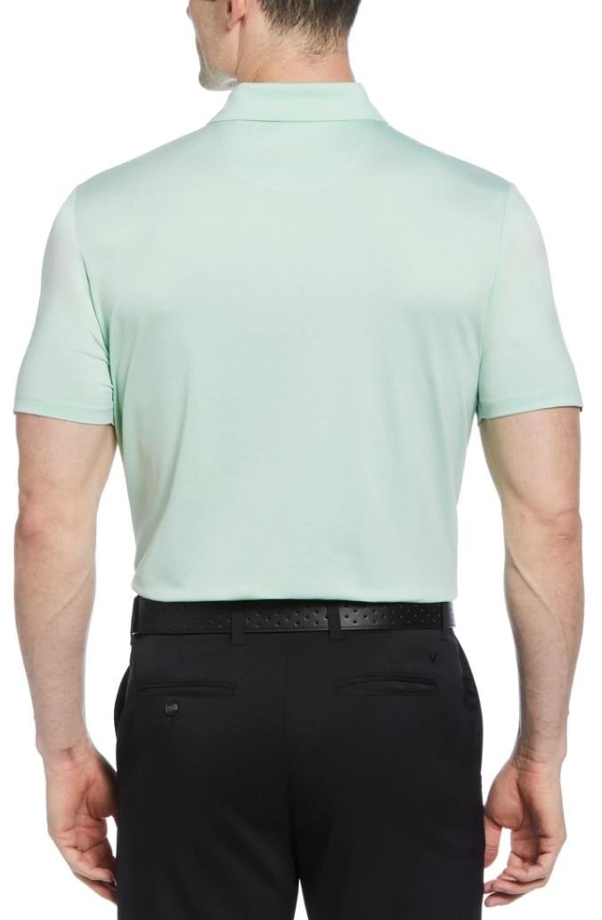 Callaway Premium Heathered Herren Poloshirt, birds egg green heather