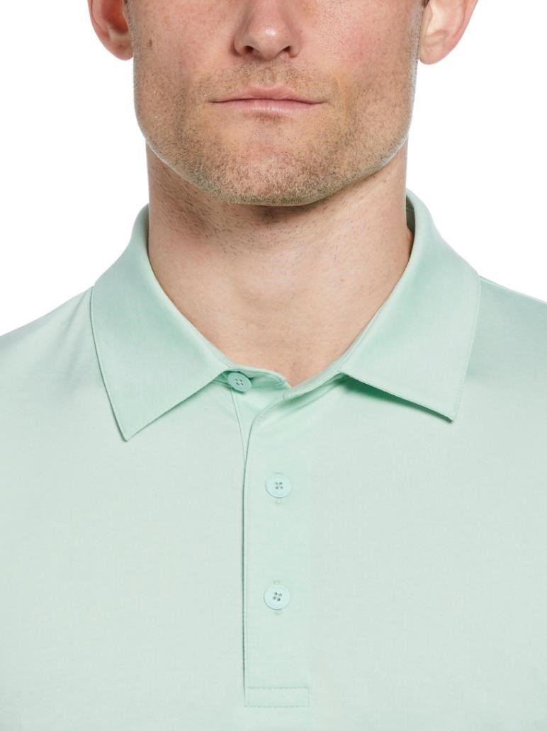 Callaway Premium Heathered Herren Poloshirt, birds egg green heather