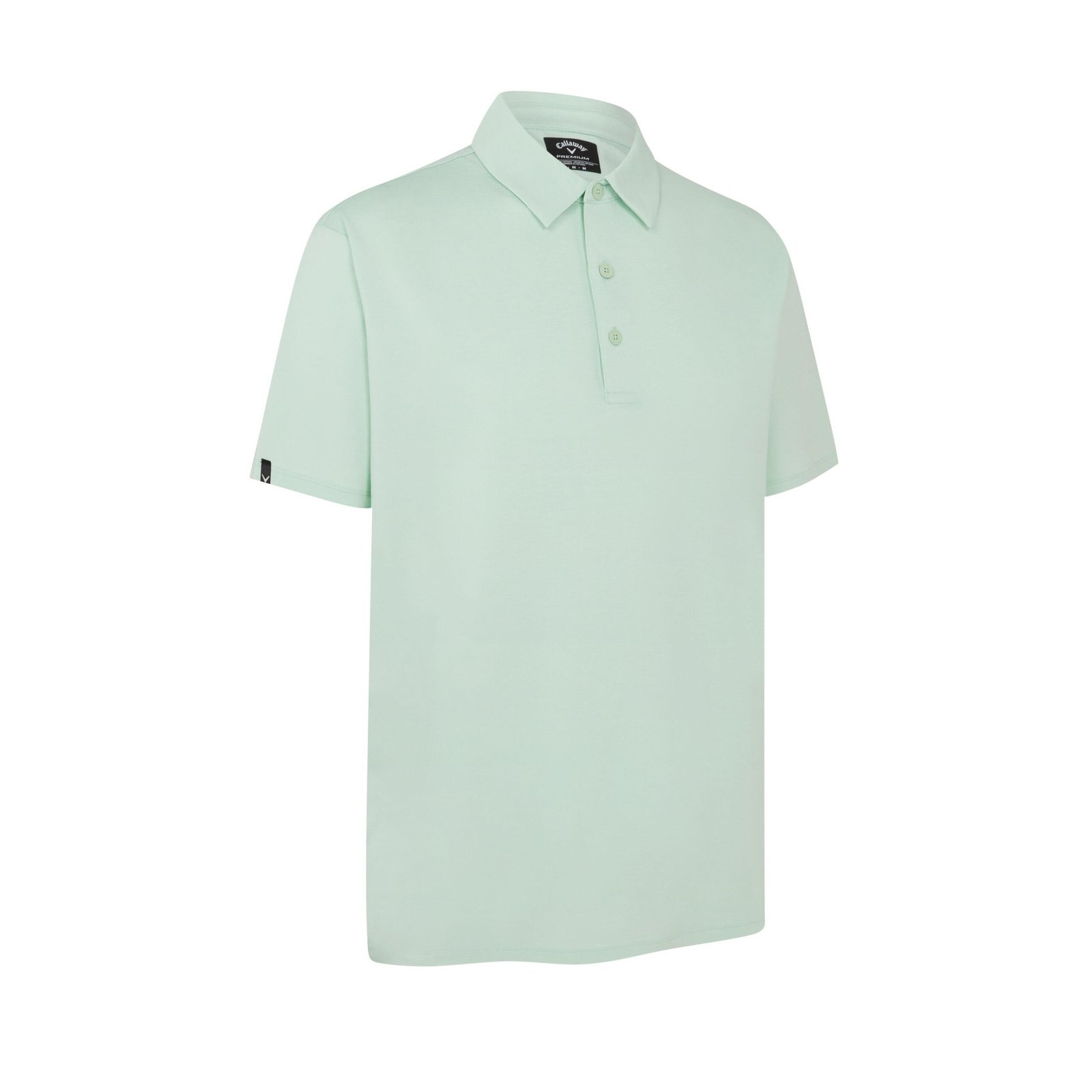Callaway Premium Heathered Herren Poloshirt, birds egg green heather