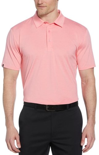 Callaway Premium Heathered Herren Poloshirt, strawberry pink heather