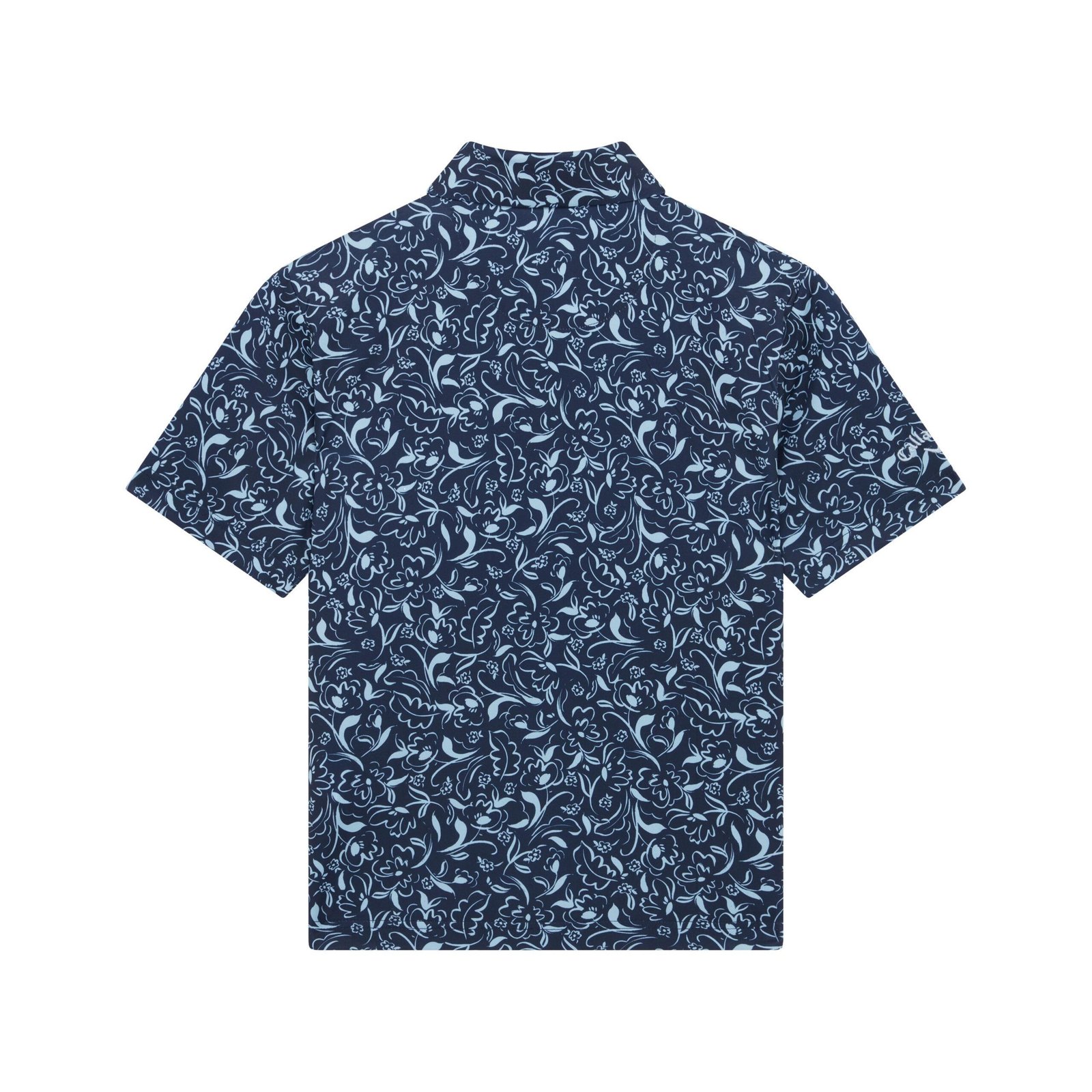 Callaway Floral Print Junior Poloshirt, dunkelblau