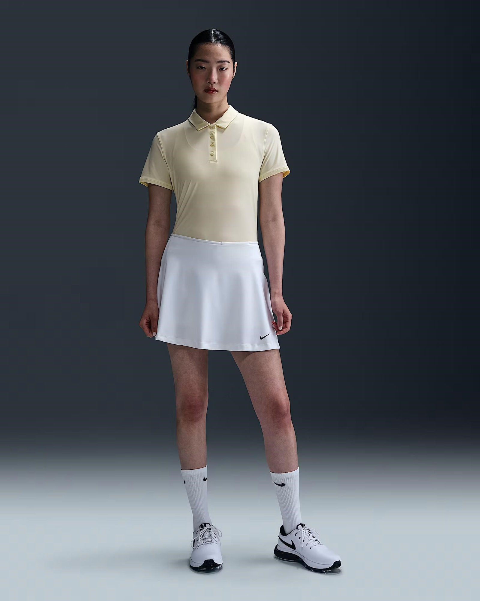 Nike Victory Dri-FIT SS Damen Poloshirt, alabaster/white