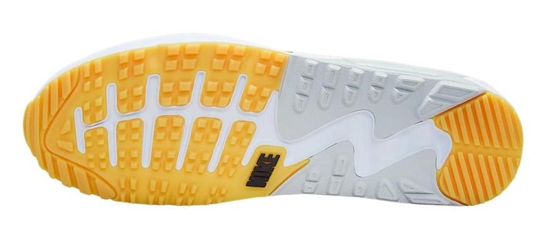 Nike Air Max 90G Unisex Golfschuhe, weiss/schwarz