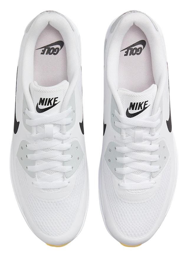 Nike Air Max 90G Unisex Golfschuhe, weiss/schwarz
