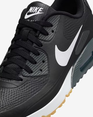 Nike AIR MAX 90 G Golfschuhe, schwarz/weiss