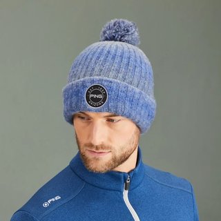 Ping Barraclough Herren Wintermütze, blau