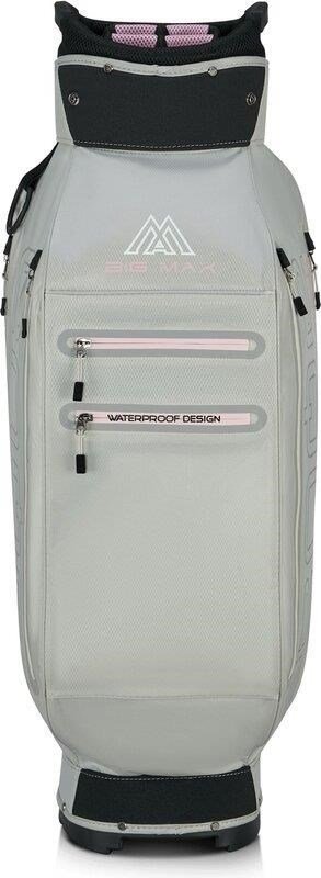 Big Max Aqua Sport 360 Cartbag, weiss/grau/rosa