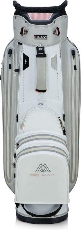 Big Max Aqua Sport 360 Cartbag, weiss/grau/rosa