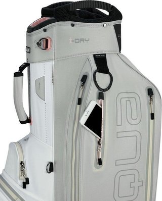 Big Max Aqua Sport 360 Cartbag, weiss/grau/rosa