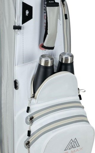 Big Max Aqua Sport 360 Cartbag, weiss/grau/rosa