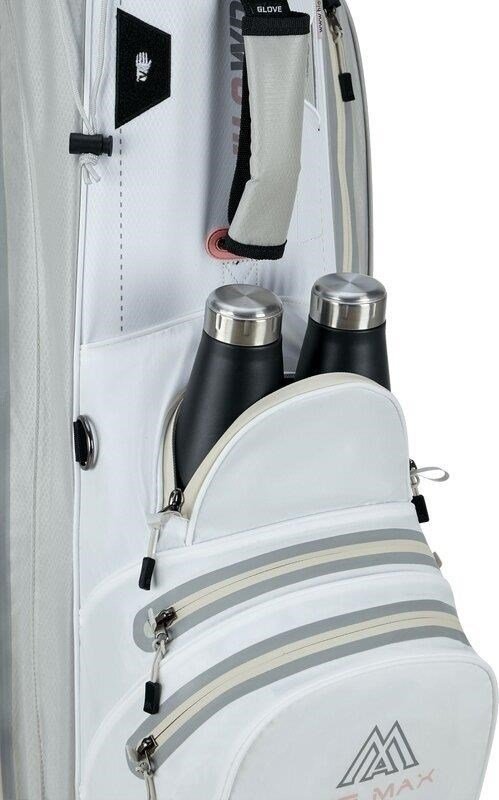 Big Max Aqua Sport 360 Cartbag, weiss/grau/rosa