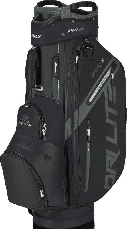 Big Max Dri Lite Sport 3 Cartbag, schwarz