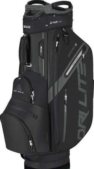 Big Max Dri Lite Sport 3 Cartbag, schwarz