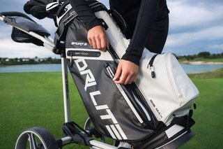 Big Max Dri Lite Sport 3 Cartbag, schwarz/taupe