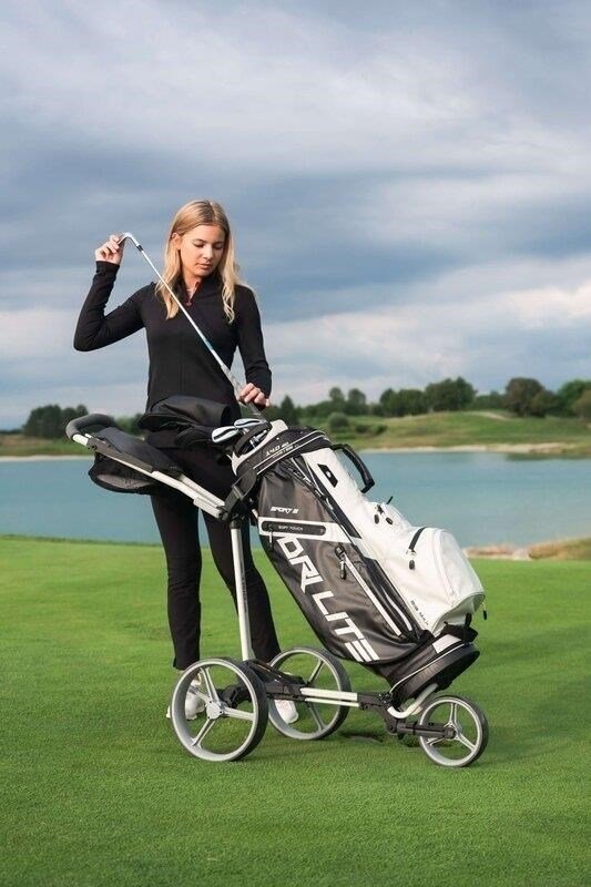 Big Max Dri Lite Sport 3 Cartbag, schwarz/taupe