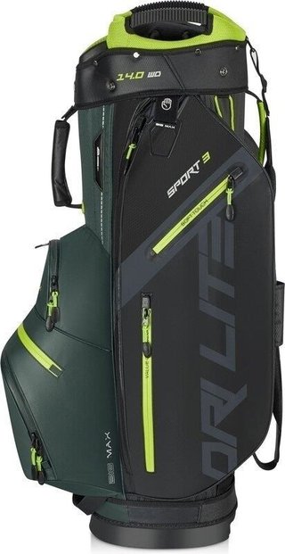 Big Max Dri Lite Sport 3 Cartbag, grün/schwarz/limette