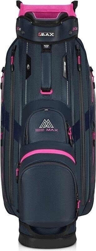 Big Max Dri Lite Sport 3 Cartbag, steel blue/fuchsia