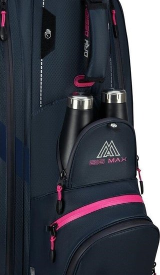 Big Max Dri Lite Sport 3 Cartbag, steel blue/fuchsia