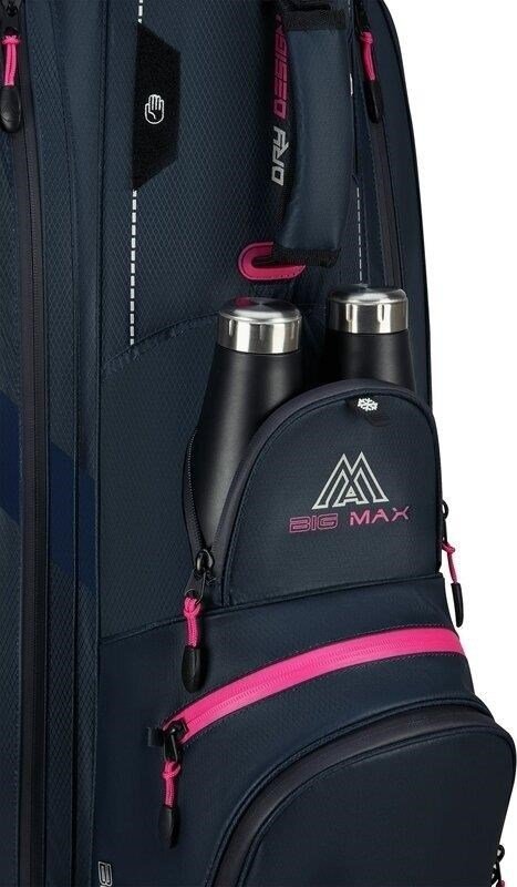 Big Max Dri Lite Sport 3 Cartbag, steel blue/fuchsia