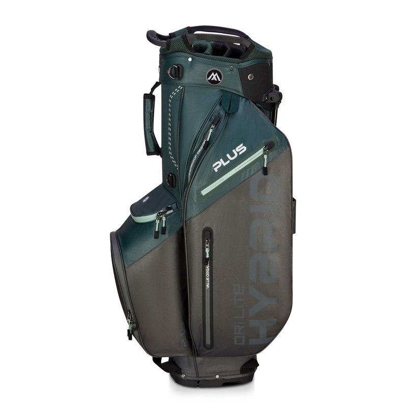 Big Max Dri Lite Hybrid Plus Standbag, forest green/charcoal