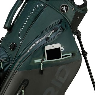 Big Max Dri Lite Hybrid Plus Standbag, forest green/charcoal