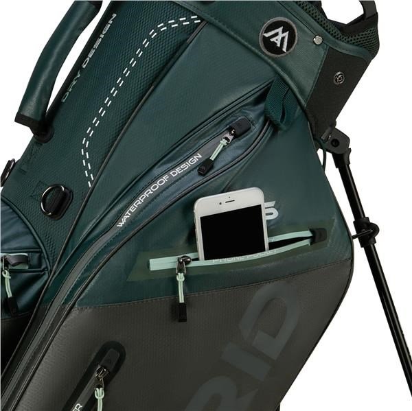 Big Max Dri Lite Hybrid Plus Standbag, forest green/charcoal