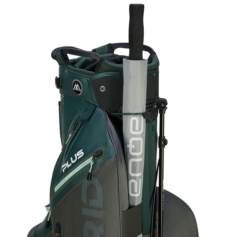 Big Max Dri Lite Hybrid Plus Standbag, forest green/charcoal